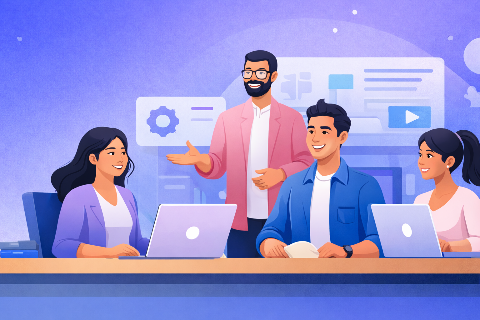 Codechaps Team working