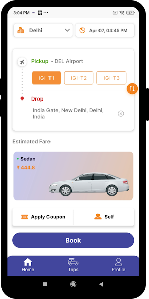 Trip invoice and fare breakdown