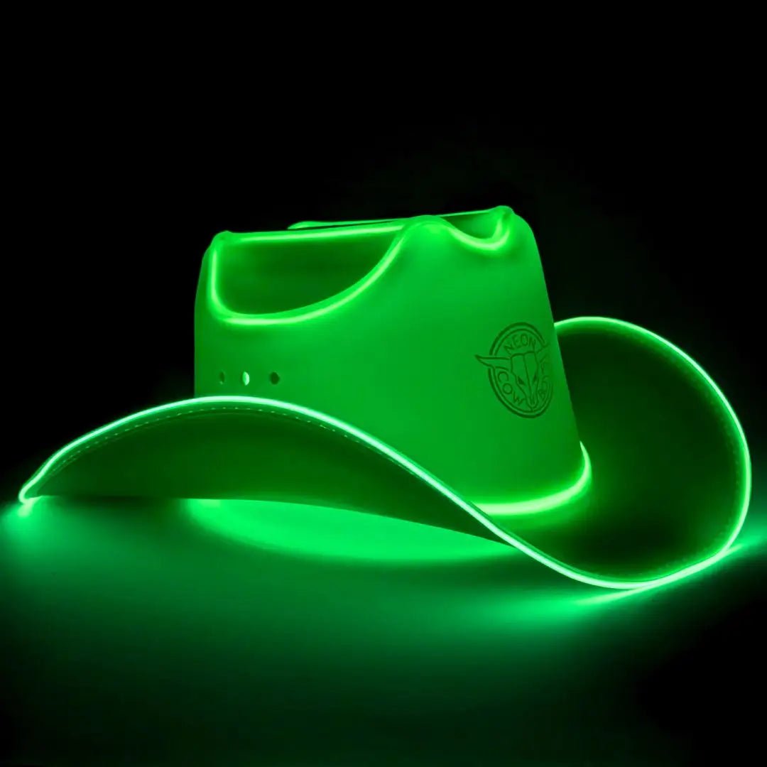 Neon Cowboys LED hat