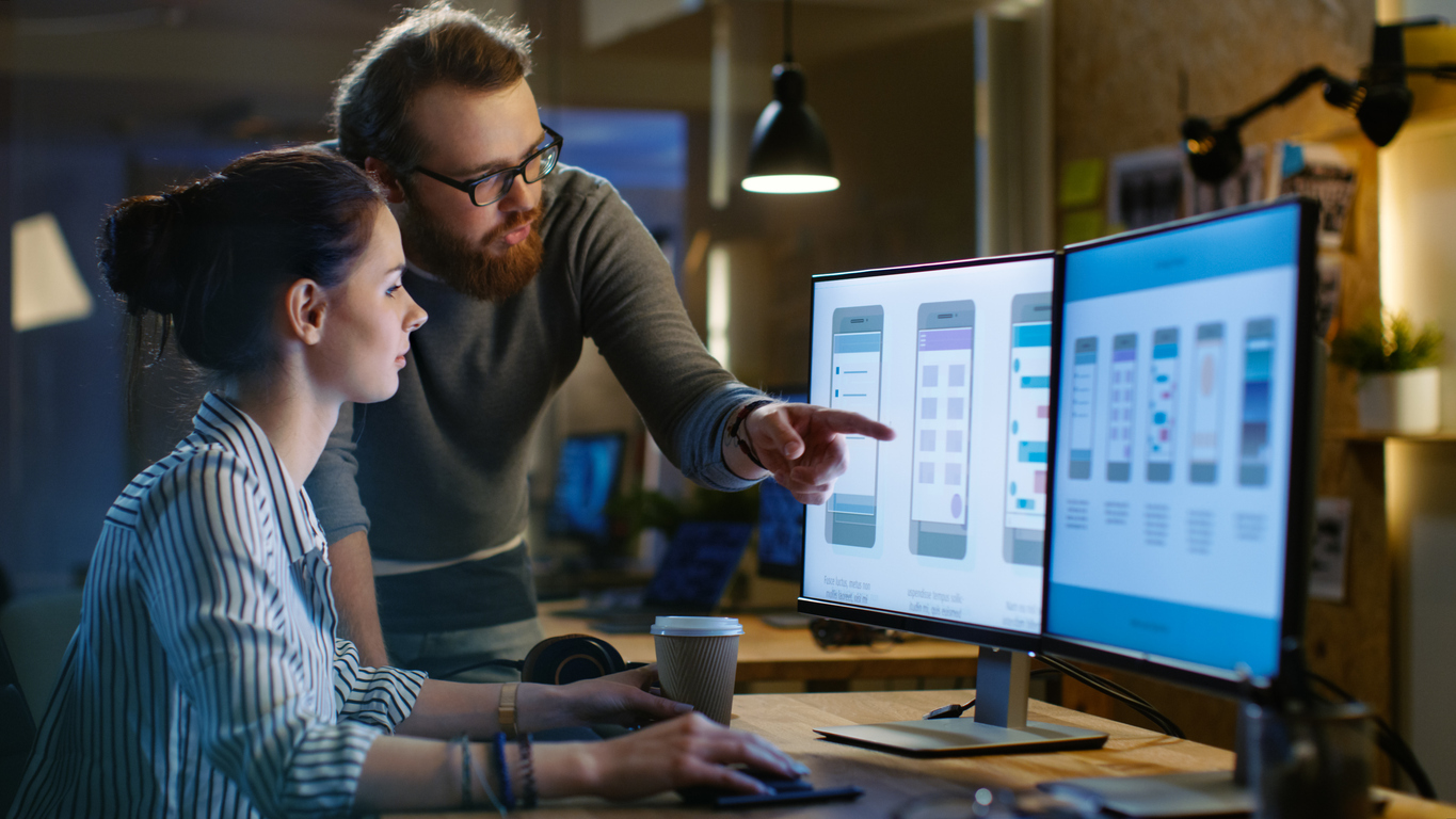 mobile app developer UI UX design smartphone application